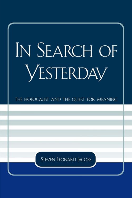 Produktbild: In Search of Yesterday
