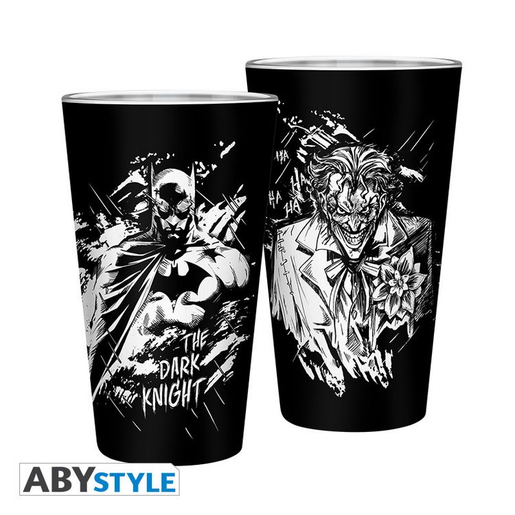 Produktbild: DC COMICS - Large Glass - - Batman & Joker -