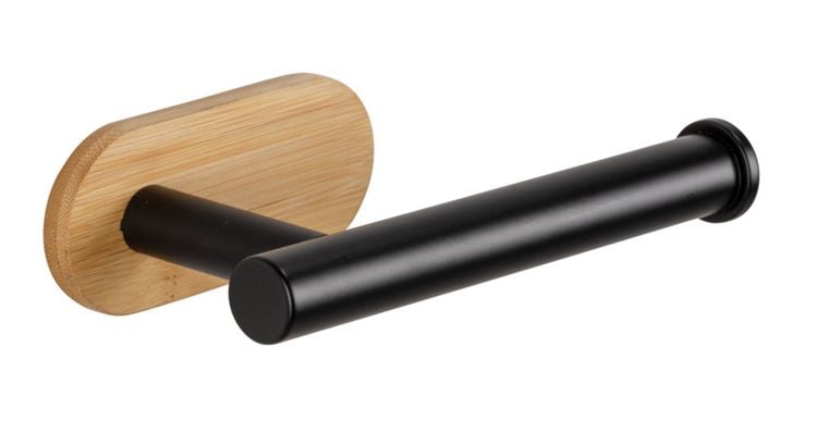 Produktbild: Turbo-Loc&reg; Toilettenpapierhalter Mod. Orea Bamboo, Befestigen ohne bohren
