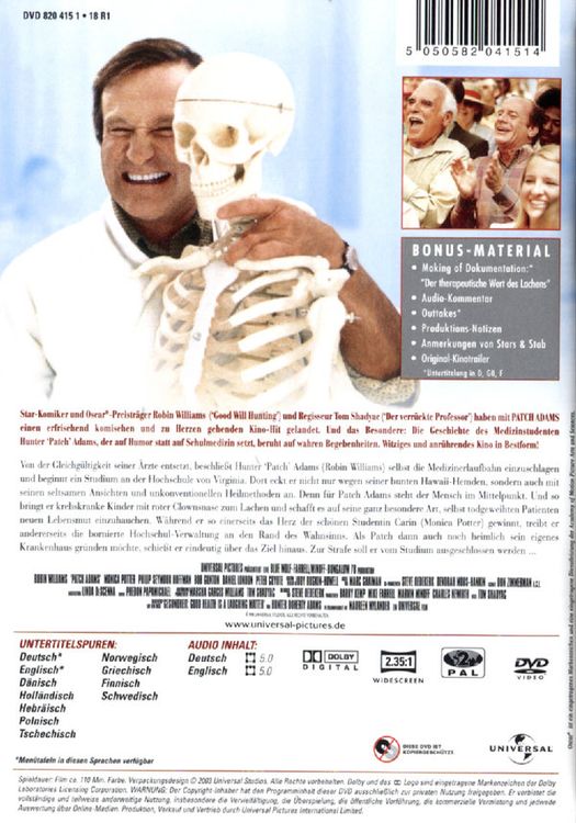 Produktbild: Patch Adams