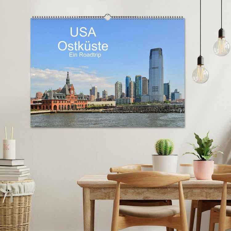 Produktbild: USA Ostk&uuml;ste Ein Road Trip (Wandkalender 2026 DIN A2 quer), CALVENDO Monatskalender