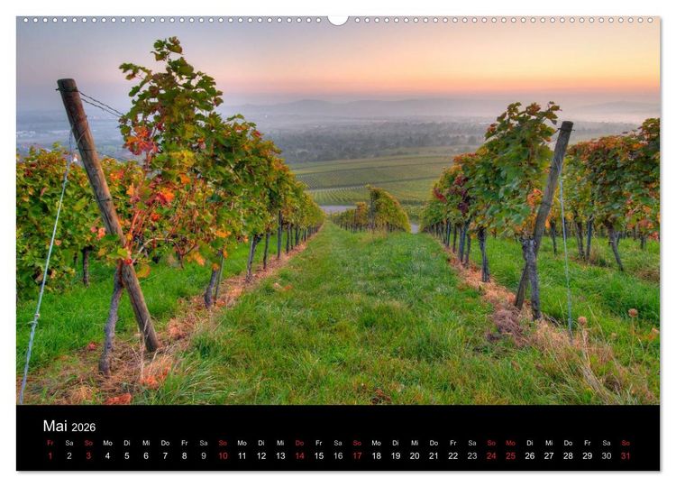 Produktbild: Weinberge im Remstal (Wandkalender 2026 DIN A2 quer), CALVENDO Monatskalender
