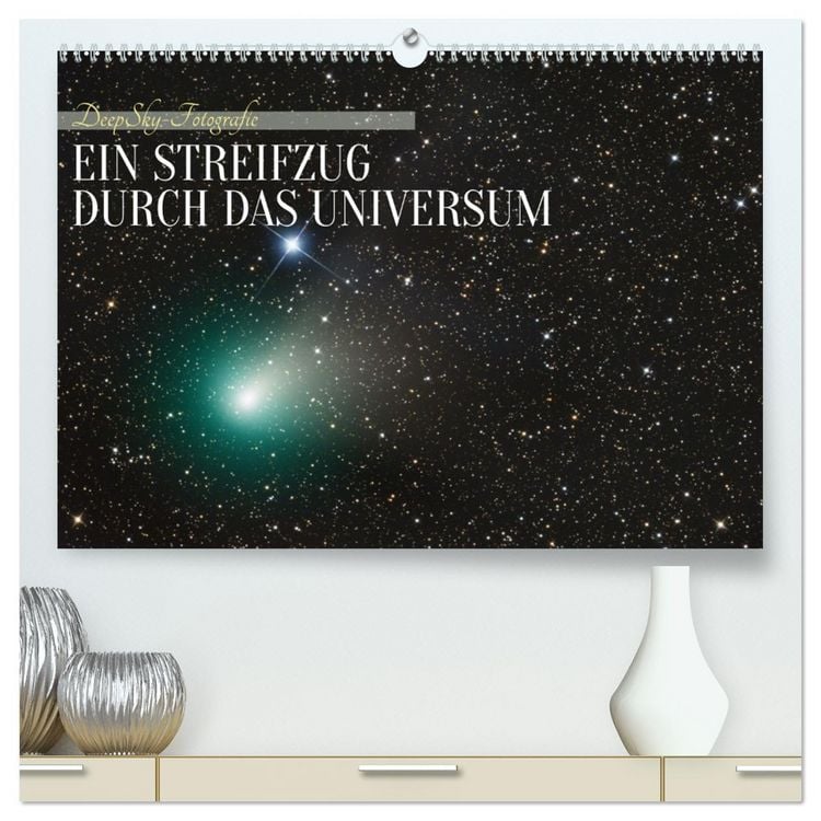 Produktbild: Ein Streifzug durch das Universum (hochwertiger Premium Wandkalender 2026 DIN A2 quer), Kunstdruck in Hochglanz