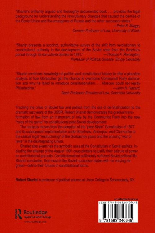 Produktbild: Soviet Constitutional Crisis