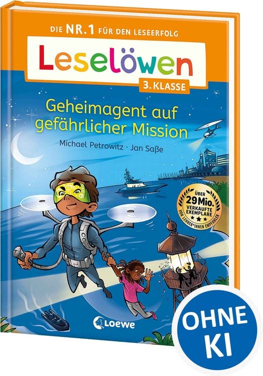 Produktbild: Lesel&ouml;wen 3. Klasse - Geheimagent auf gef&auml;hrlicher Mission
