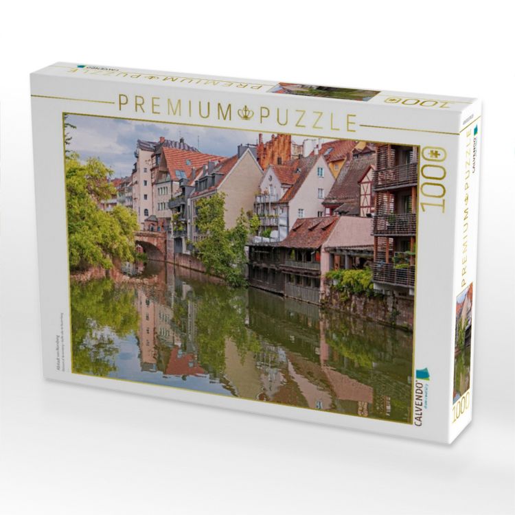Produktbild: CALVENDO Puzzle Altstadt von N&uuml;rnberg | 1000 Teile Lege-Gr&ouml;&szlig;e 64x48cm Foto-Puzzle f&uuml;r gl&uuml;ckliche Stunden