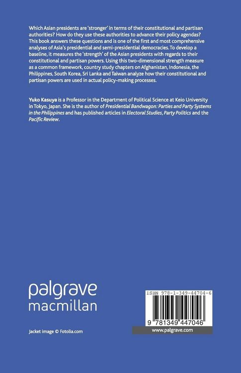 Produktbild: Presidents, Assemblies and Policy-making in Asia