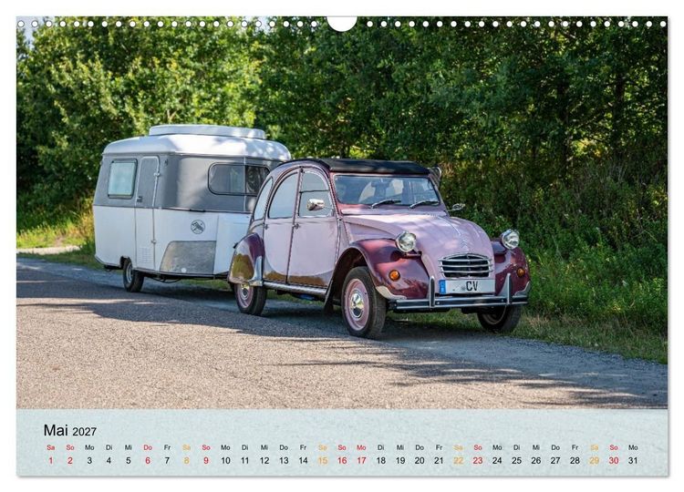 Produktbild: Nostalgie auf vier R&auml;dern (Wandkalender 2027 DIN A3 quer), CALVENDO Monatskalender