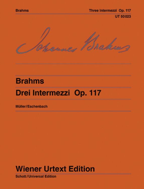 Produktbild: Brahms, J: Drei Intermezzi