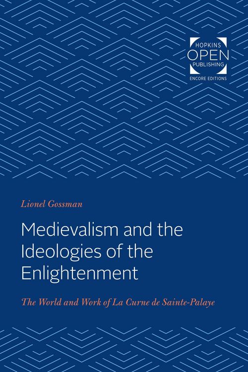 Produktbild: Medievalism and the Ideologies of the Enlightenment