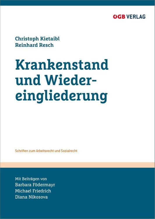 Produktbild: Krankenstand und Wiedereingliederung
