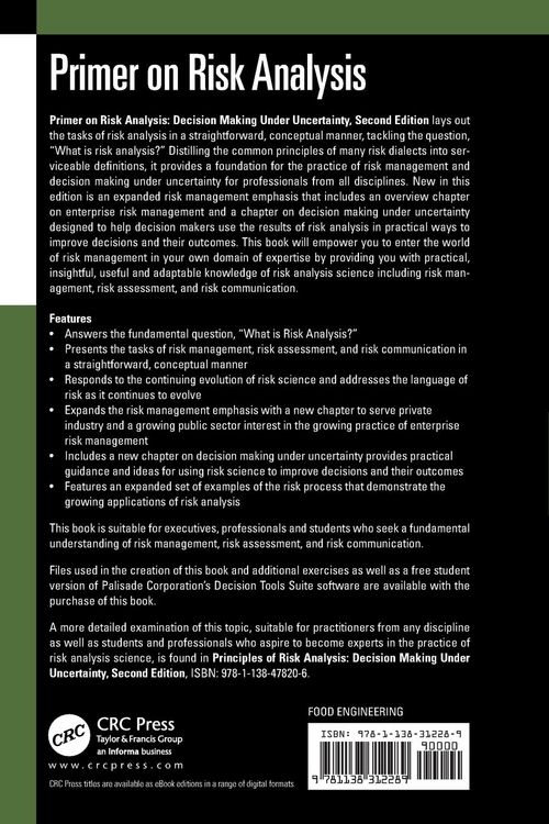 Produktbild: Primer on Risk Analysis