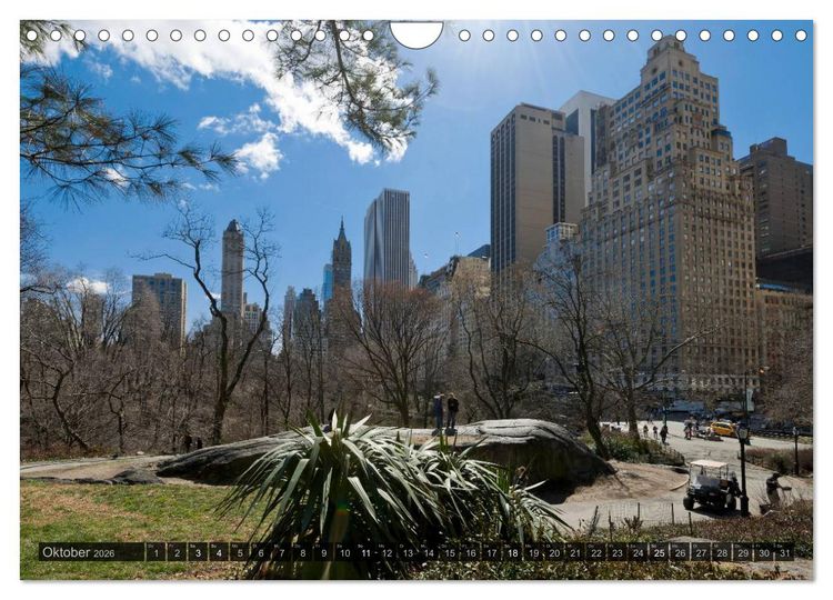 Produktbild: New York (Wandkalender 2026 DIN A4 quer), CALVENDO Monatskalender
