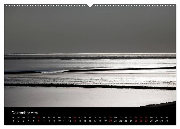 Produktbild: NORDSEE IMPRESSIONEN (Wandkalender 2026 DIN A2 quer), CALVENDO Monatskalender