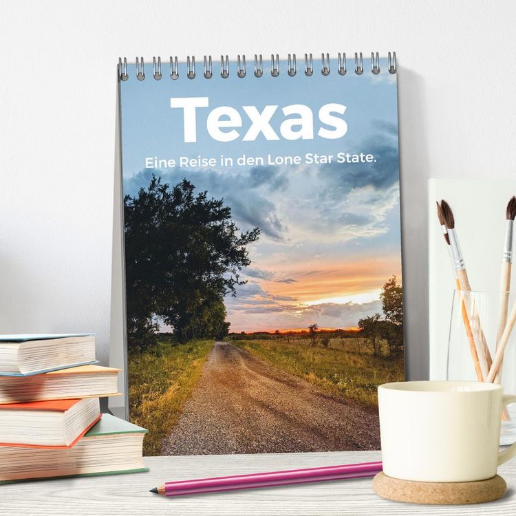 Produktbild: Texas - Eine Reise in den Lone Star State. (Tischkalender 2026 DIN A5 hoch), CALVENDO Monatskalender