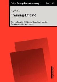 Produktbild: Framing-Effekte