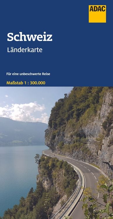Produktbild: ADAC Länderkarte Schweiz 1:300.000