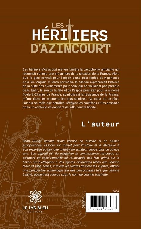Produktbild: Les h&eacute;ritiers d'Azincourt