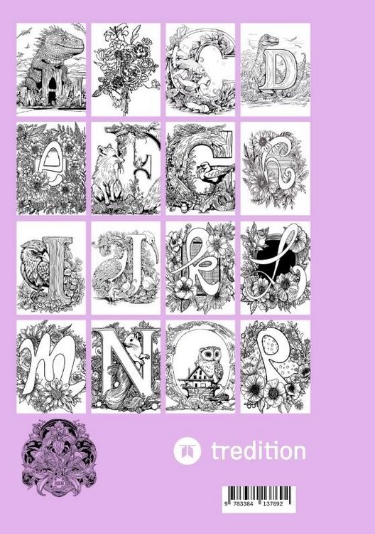 Produktbild: Kreatives ABC Malbuch