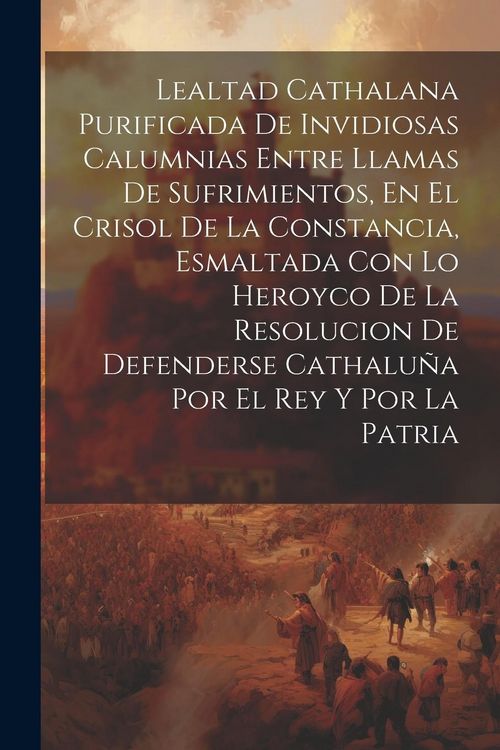 Produktbild: Lealtad Cathalana Purificada De Invidiosas Calumnias Entre Llamas De Sufrimientos, En El Crisol De La Constancia, Esmaltada Con Lo Heroyco De La Resol