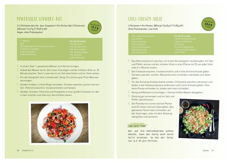 Produktbild: Eiwei&szlig; for fit