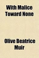 Produktbild: With Malice Toward None