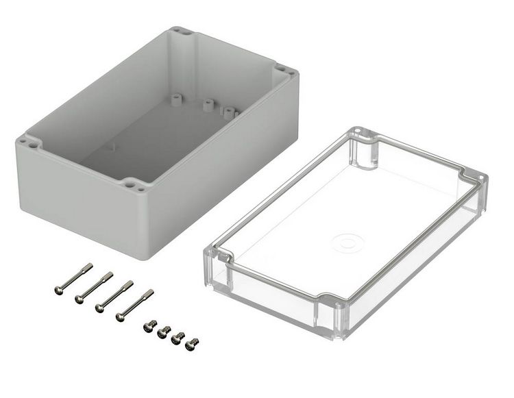 Produktbild: Bopla EUROMAS M 237 G 02237100 Industrie-Geh&auml;use 200 x 120 x 90 Polycarbonat Lichtgrau (RAL 7035) 1 St.