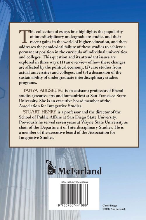 Produktbild: The Politics of Interdisciplinary Studies