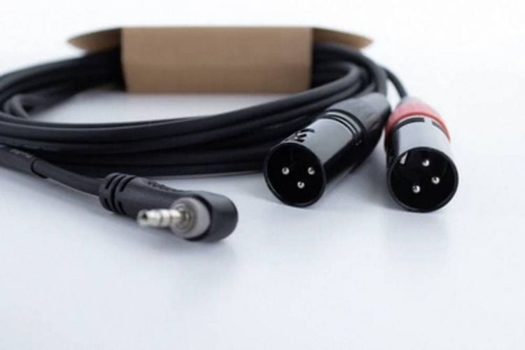 Produktbild: Cordial EY 1,5 WRMM XLR Y-Adapter [1x Klinkenstecker 3.5 mm - 2x XLR-Stecker 3 polig] 1.50 m Schwarz