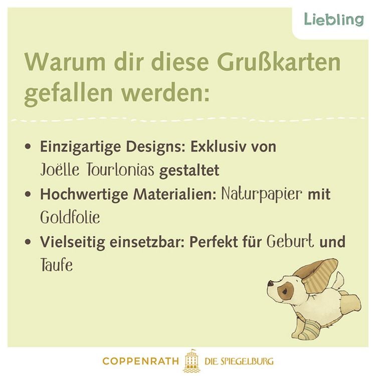 Produktbild: Mini-Gru&szlig;karten &ndash; Willkommen