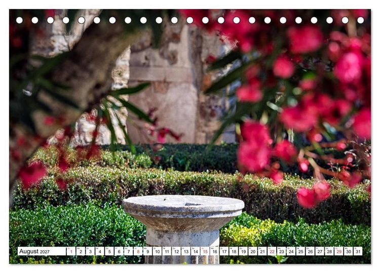 Produktbild: Versteinerte Stadt Pompeji (Tischkalender 2027 DIN A5 quer), CALVENDO Monatskalender