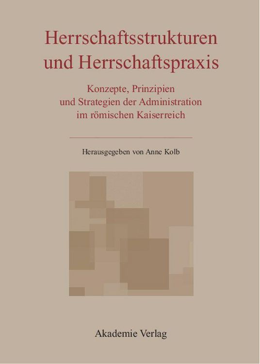 Produktbild: Herrschaftsstrukturen und Herrschaftspraxis