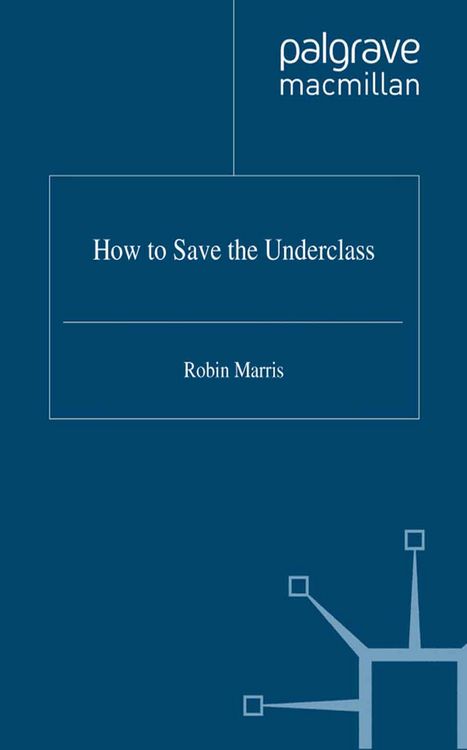 Produktbild: How to Save the Underclass
