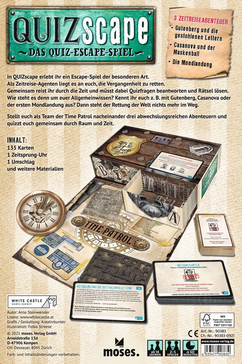 Produktbild: QUIZscape Der goldene Buchstabe