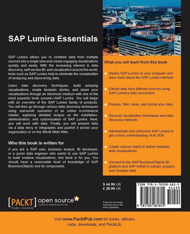 Produktbild: SAP Lumira Essentials