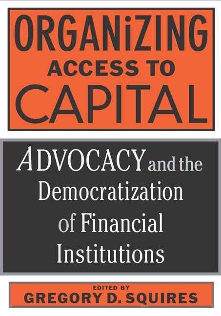 Produktbild: Organizing Access to Capital