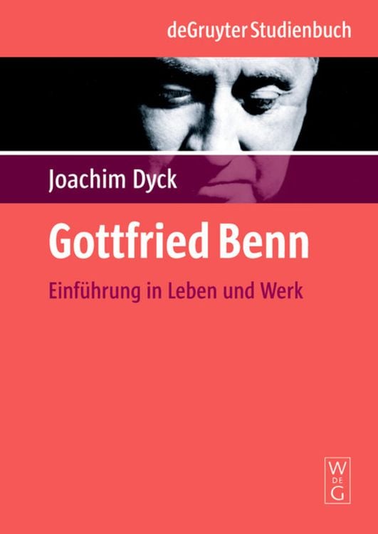 Produktbild: Gottfried Benn
