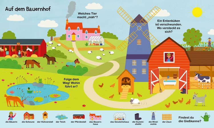 Produktbild: Meine erste W&ouml;rterwelt. Auf dem Bauernhof