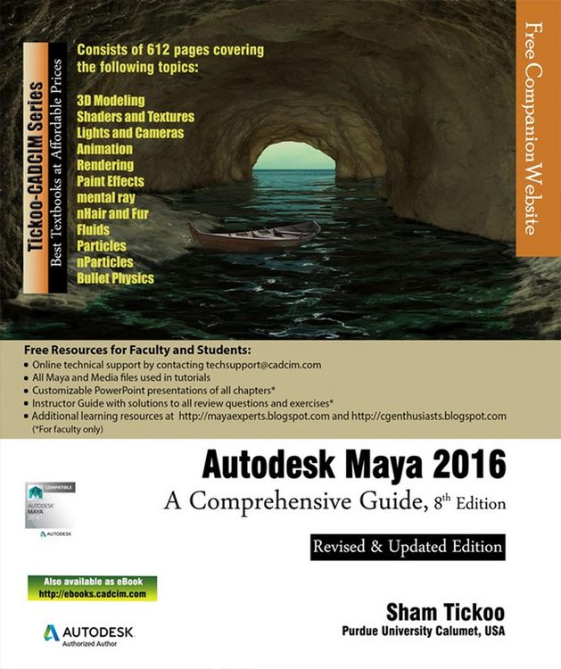 Produktbild: Autodesk Maya 2016: A Comprehensive Guide