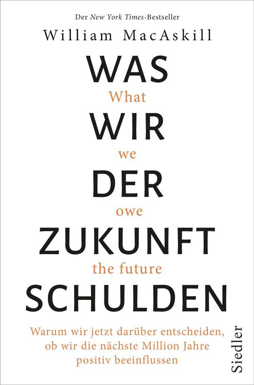Produktbild: Was wir der Zukunft schulden