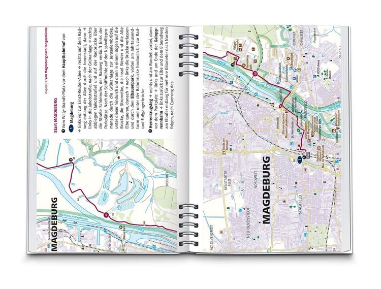 Produktbild: KOMPASS Radreisef&uuml;hrer Elberadweg, Von Magdeburg nach Cuxhaven