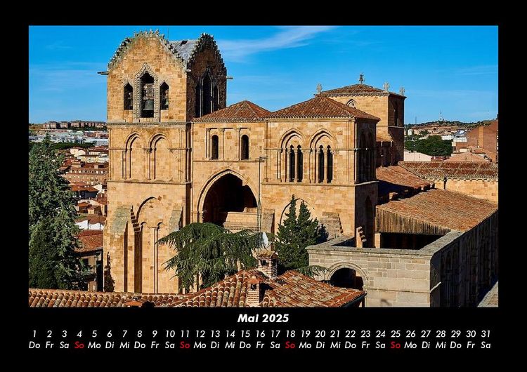 Produktbild: Religi&ouml;se Architektur 2025 Fotokalender DIN A3