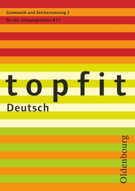 Produktbild: Topfit Deutsch. Grammatik und Zeichensetzung 2