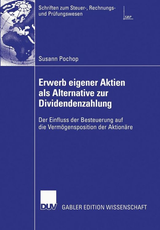 Produktbild: Erwerb eigener Aktien als Alternative zur Dividendenzahlung