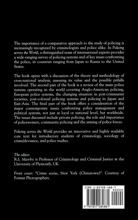 Produktbild: Policing Across the World