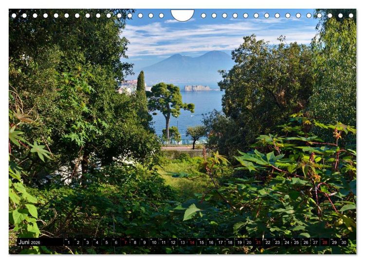 Produktbild: Neapel 2026 (Wandkalender 2026 DIN A4 quer), CALVENDO Monatskalender