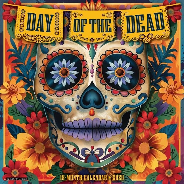 Produktbild: Day of the Dead 2026 Wall Calendar