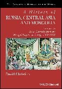 Produktbild: A History of Russia, Central Asia and Mongolia &ndash; Volume II: Inner Eurasia from the Mongol Empire to Today, 1260&ndash;2000