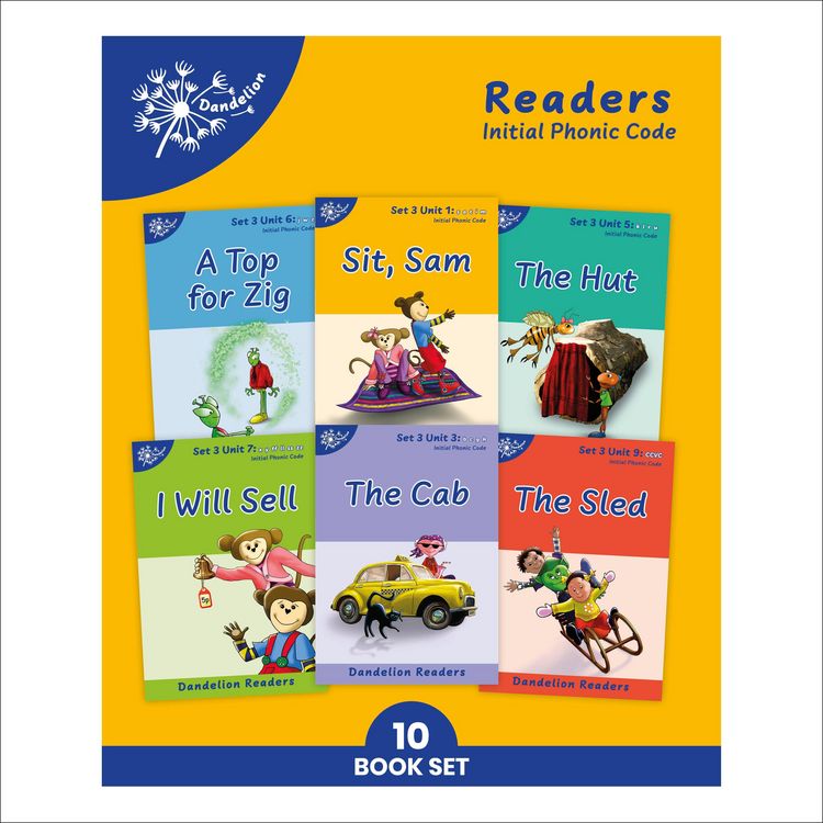 Produktbild: Phonic Books Dandelion Readers Set 3 Units 1-10