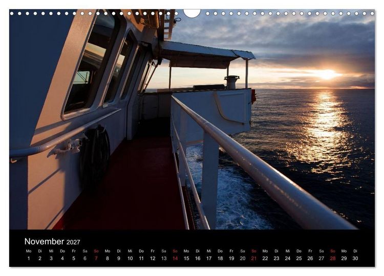 Produktbild: Eine Frachtschiffreise (Wandkalender 2027 DIN A3 quer), CALVENDO Monatskalender